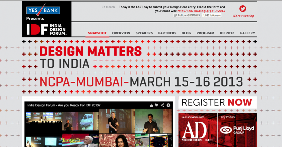 India Design Forum 2013